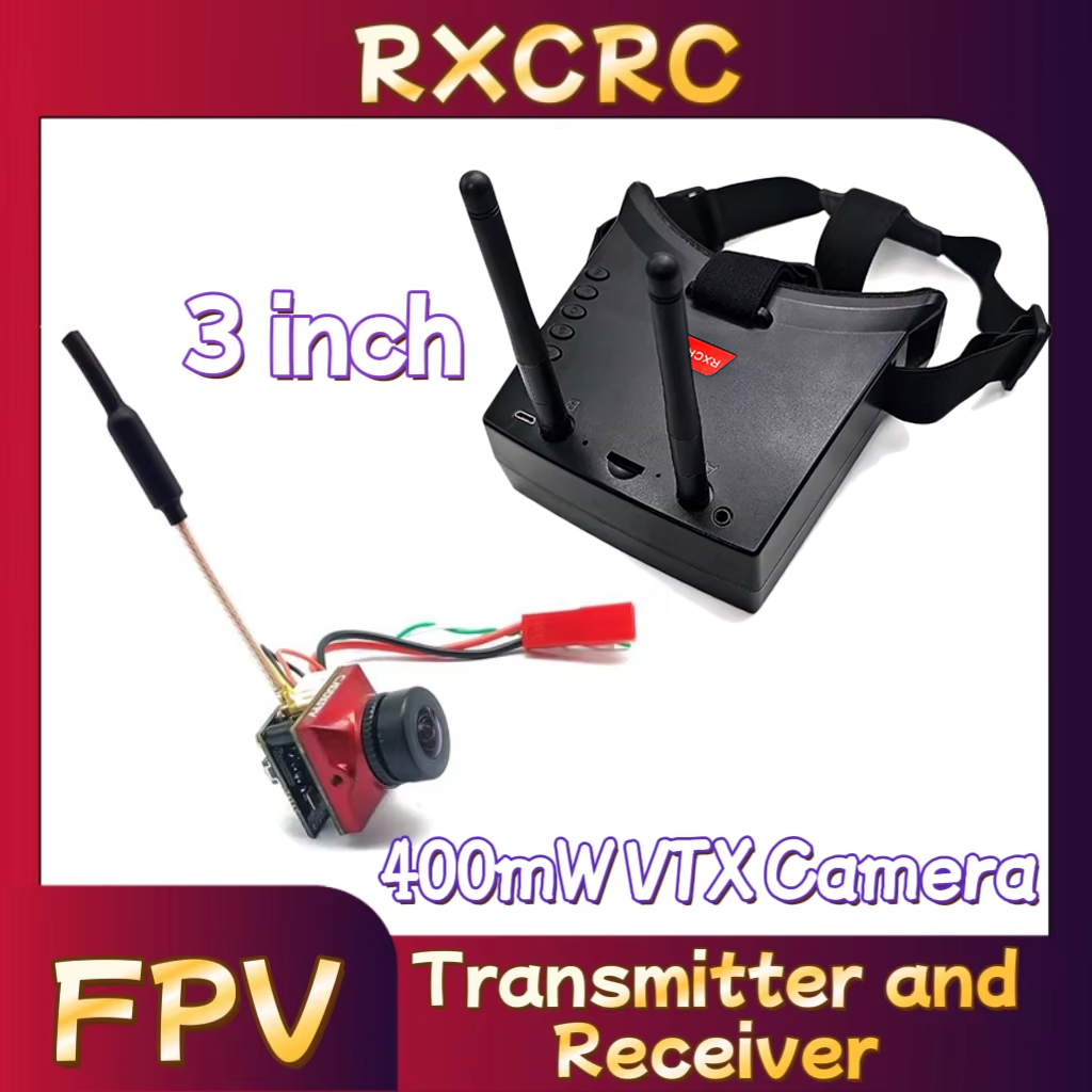 Fpv Drone Goggles - RXCRC 5.8Gモジュール送信機400mW VTX Caddx Ratel 2