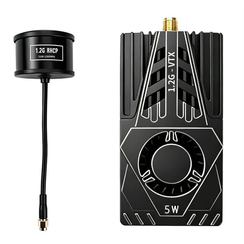 Fpv Drone Transmitter - VTX FPV ビデオトランスミッター用 1.2Ghz 5W アンテナ付き