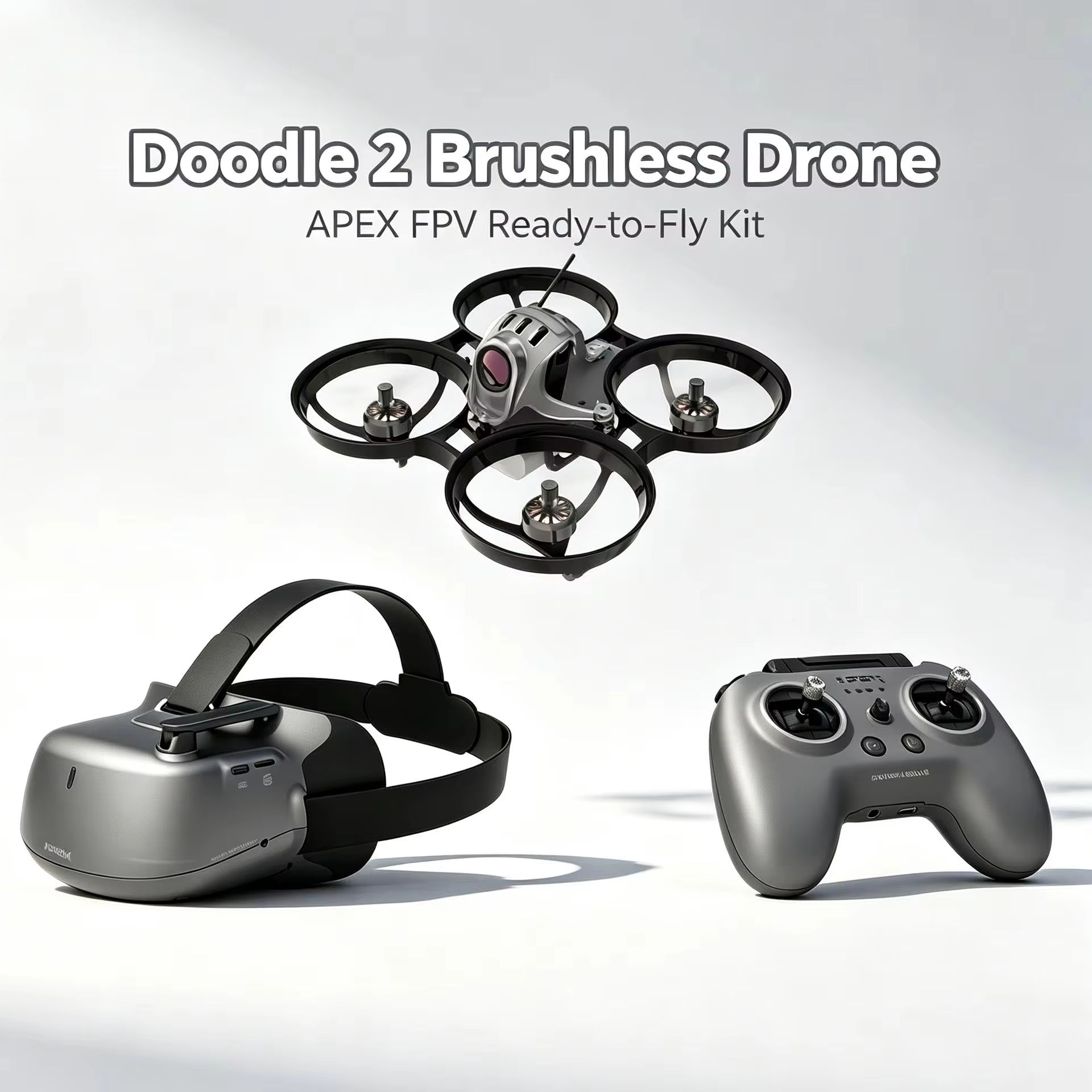 Fpv Drone Goggles - APEX Corvin Raven II FPV RTFキット