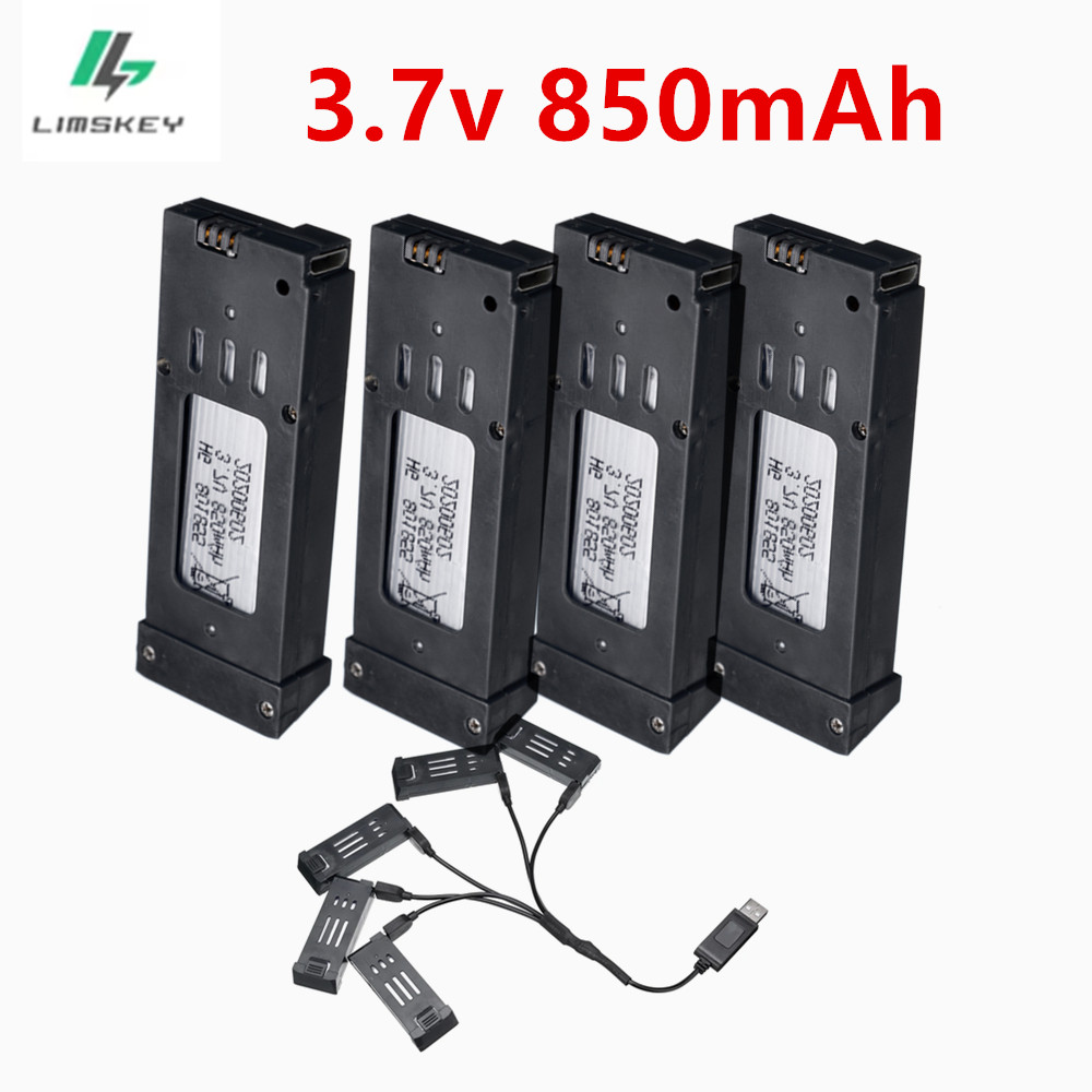 3.7V 850mAh RC ドローンバッテリー E58 E - Eachine Drone E58 のレビューと価格