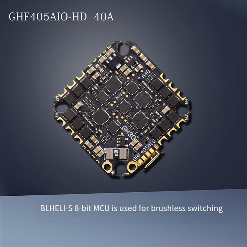 ABTI-GHF405AIO-HD 40A AIOフライトコ - Fpv Drone Flight Controller のレビューと価格