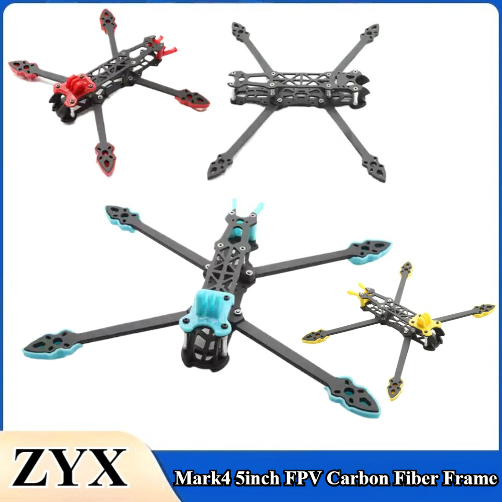 1個/ロット Mark4 5インチ FPV カーボンファイバ - Fpv Drone Quadcopter のレビューと価格