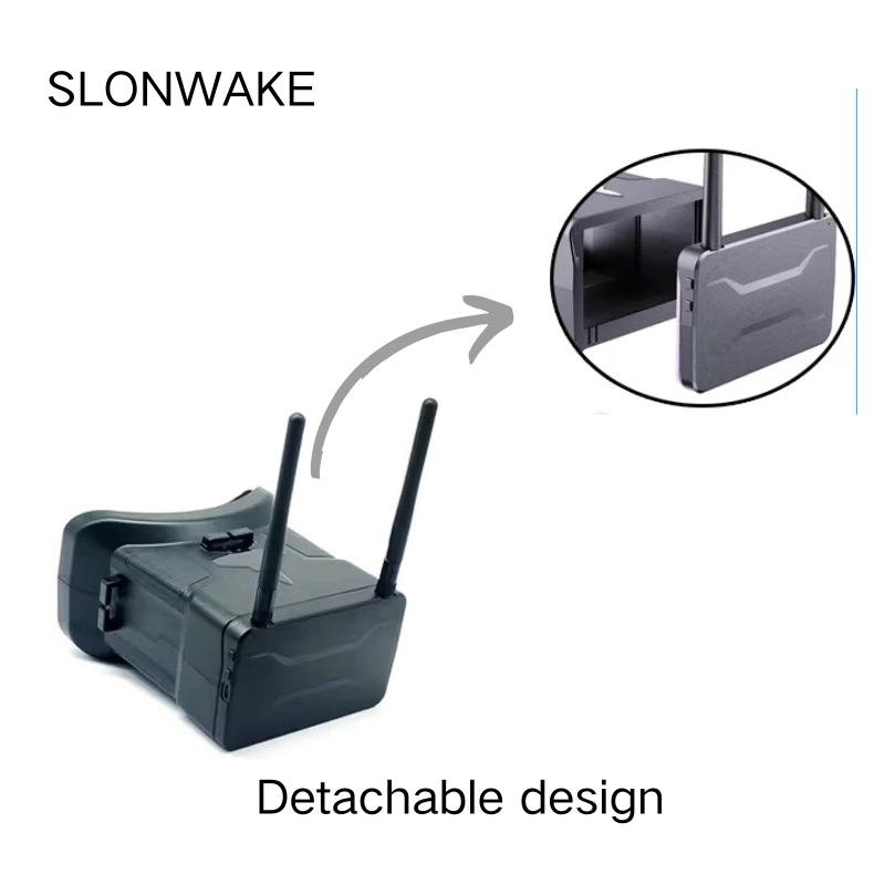 5.8G FPVゴーグル 4.3インチ 480*272ピクセ - Fpv Drone Goggles のレビューと価格